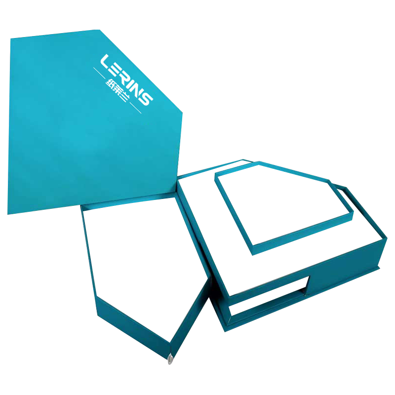 Drawer Style Diamond Shaped Cosmetic Box