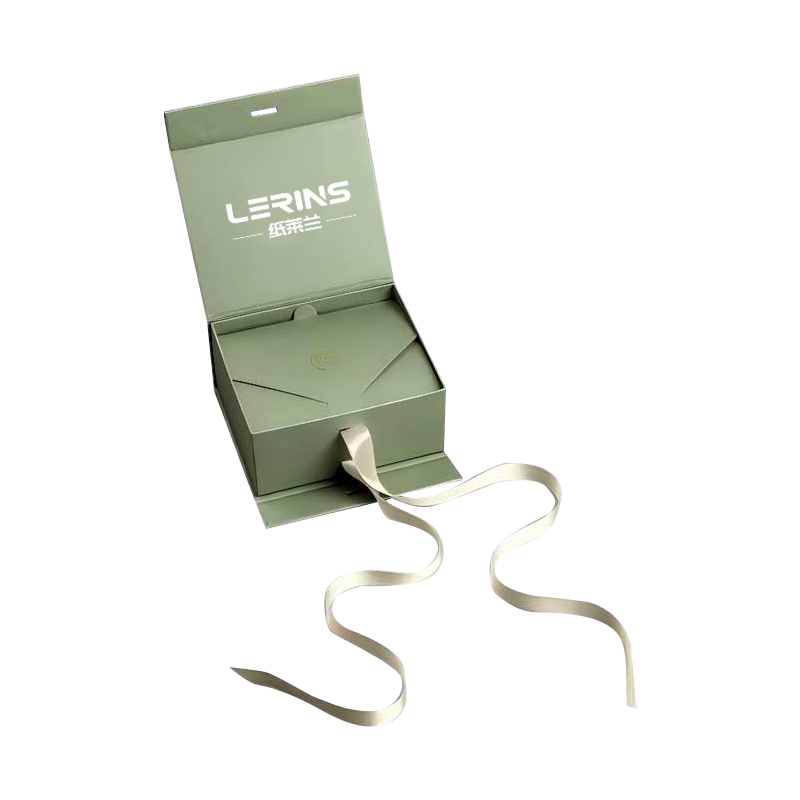 Green Ribbon Jewelry Box