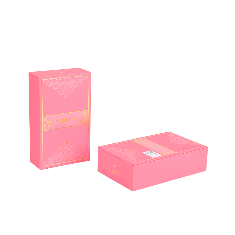 Pure Desert Perfume Box with Gold Hot Stamping