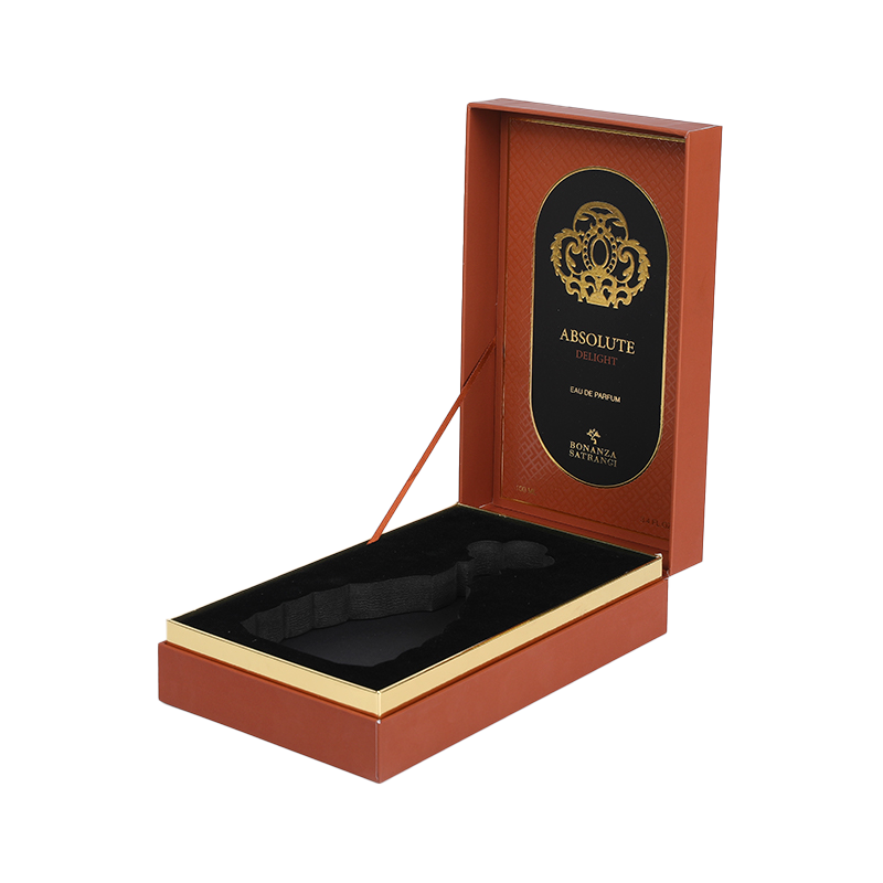 200GSM Special Paper Gold Hot Stamping Fever Night Perfume Box