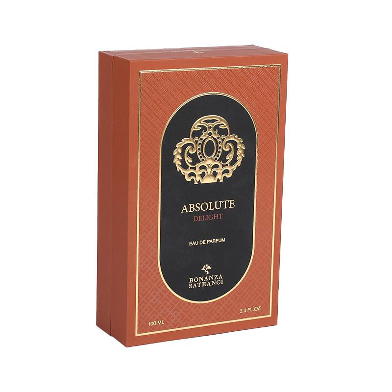 200GSM Special Paper Gold Hot Stamping Fever Night Perfume Box