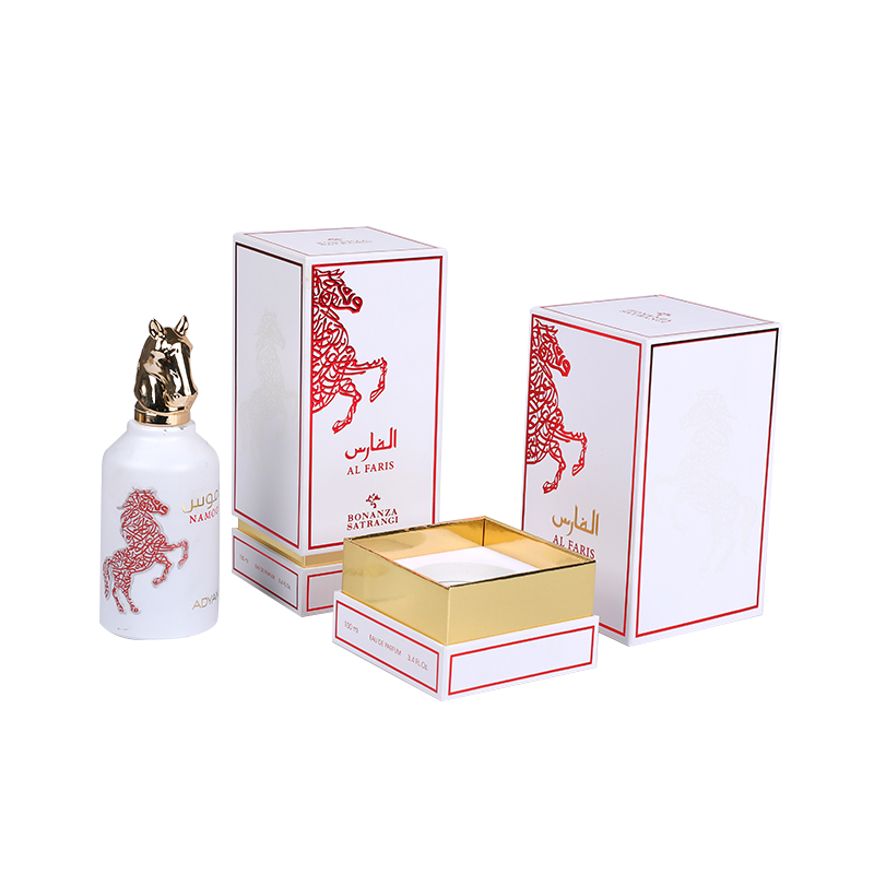 CMYK Printing EVA Inner Gift & Craft Silver Moonlight Perfume Box
