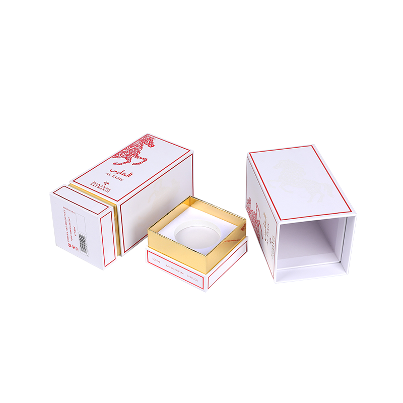 CMYK Printing EVA Inner Gift & Craft Silver Moonlight Perfume Box