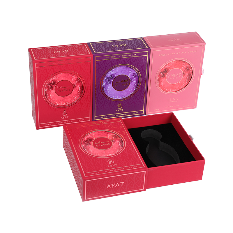 CMYK Printing EVA Inner Customized Precious Time Perfume Box