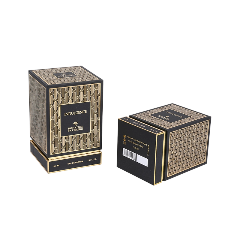 Perfume & Cosmetic Gold Hot Stamping Phantom Dunes Perfume Box