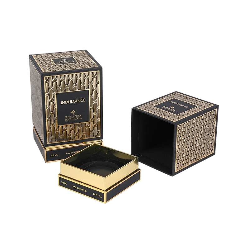 Perfume & Cosmetic Gold Hot Stamping Phantom Dunes Perfume Box
