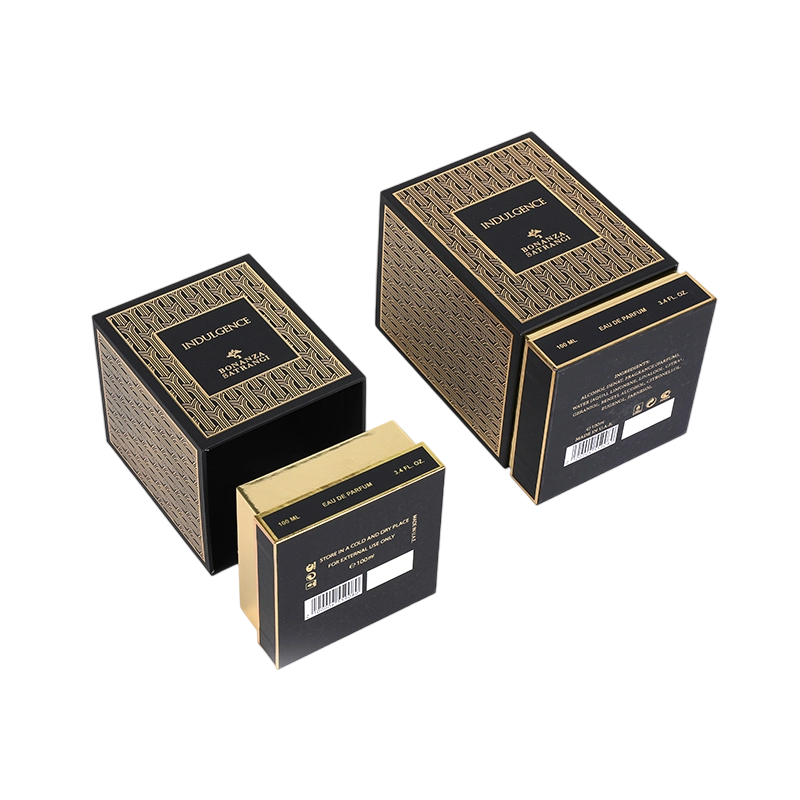 Perfume & Cosmetic Gold Hot Stamping Phantom Dunes Perfume Box