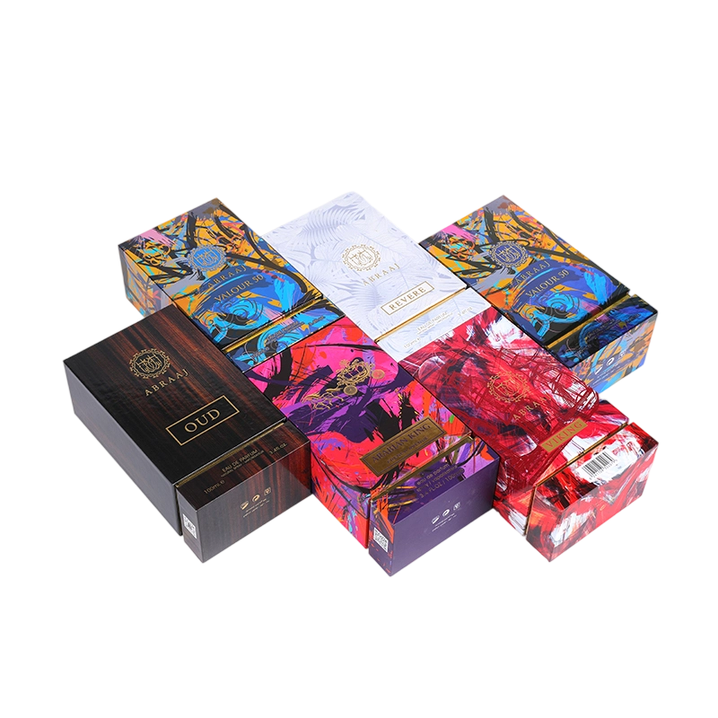Embossing Gold Hot Stamping Golden Twilight Perfume Box