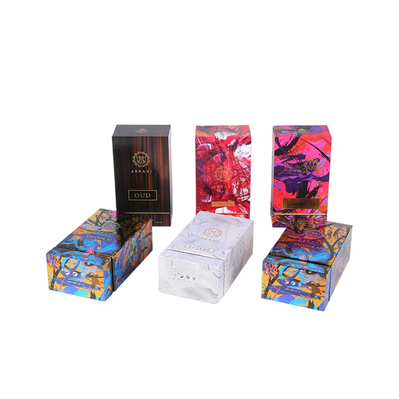 Embossing Gold Hot Stamping Golden Twilight Perfume Box