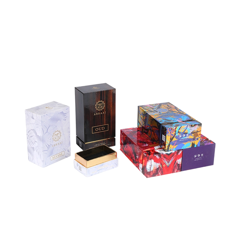 Embossing Gold Hot Stamping Golden Twilight Perfume Box