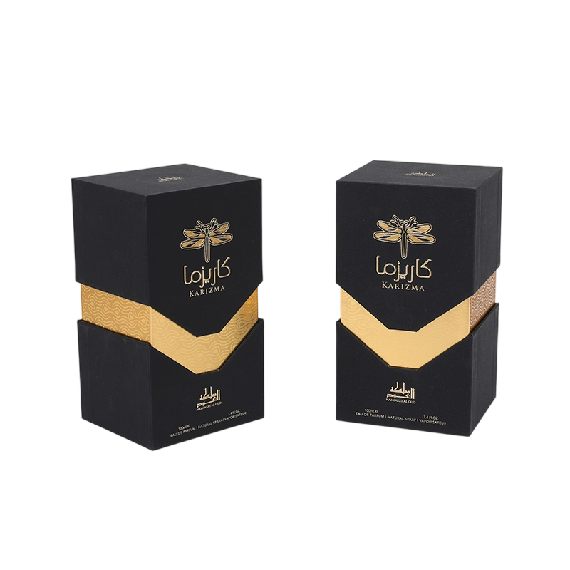 200GSM Special Paper With 2mm Grey Board Graceful Aura Perfume Box
