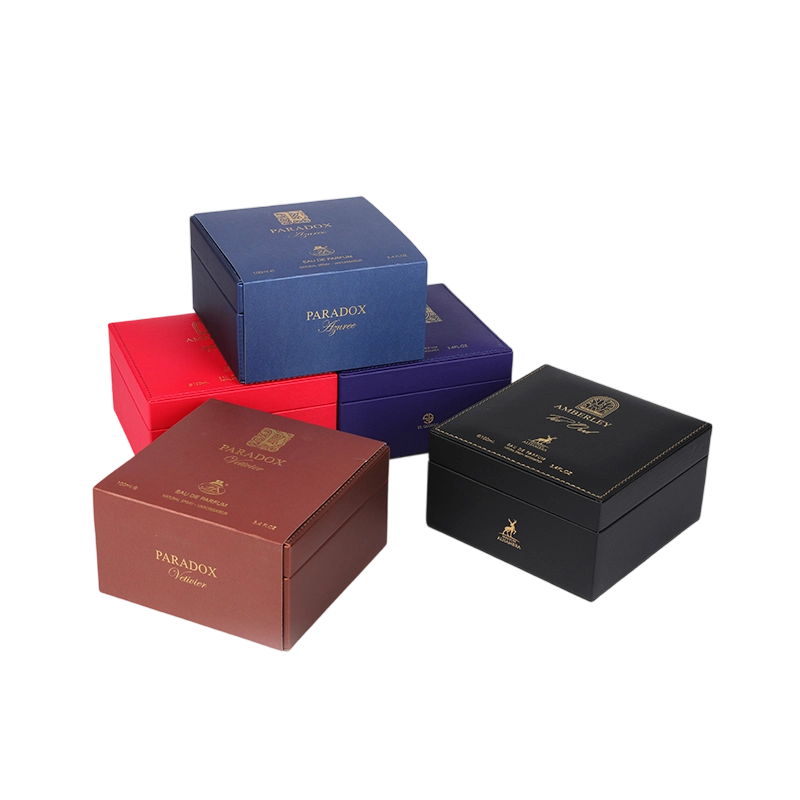 CMYK Printing UV Gold Hot StampingDune Dream Perfume Box
