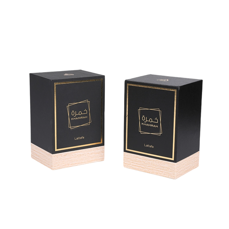 Gold Hot Stamping Graining Rose Nectar Perfume Box