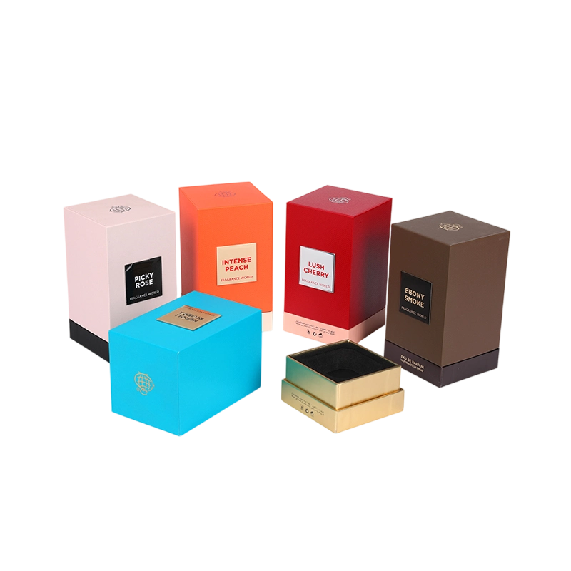 Customized UV Poppy Bloom Perfume Box