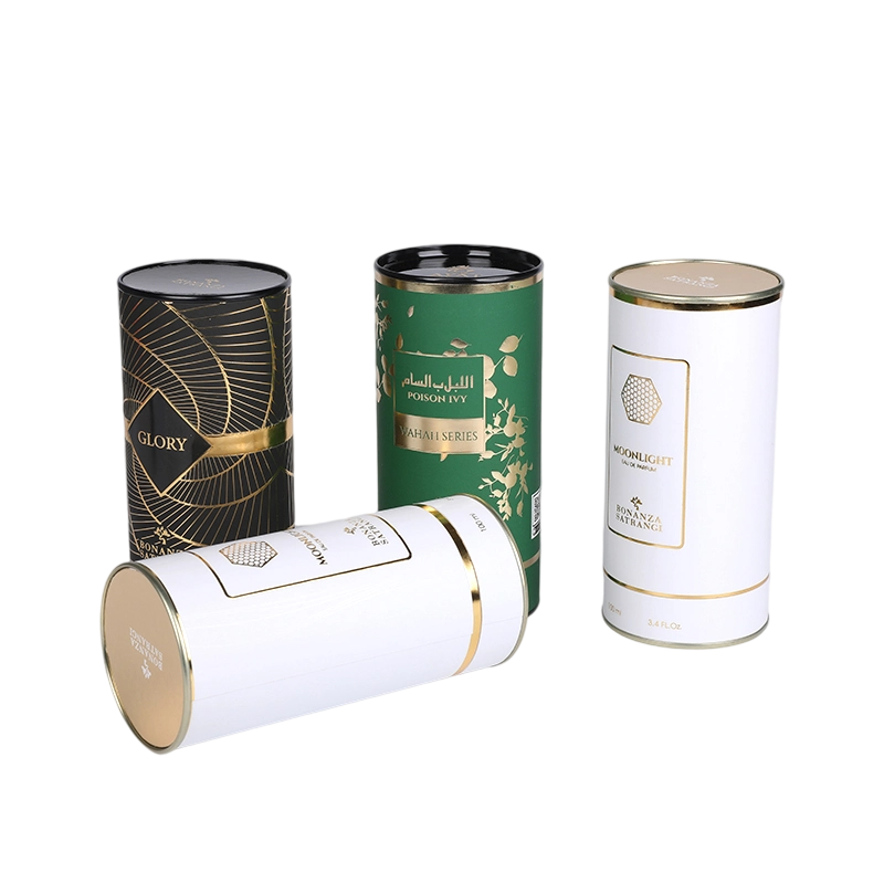 Pure Cylinder Paper Can with 6mm Grey Board