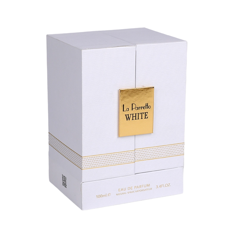 Gold Hot Stamping Neon Light Perfume Box