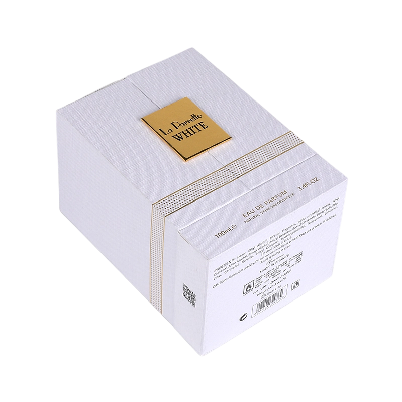 Gold Hot Stamping Neon Light Perfume Box