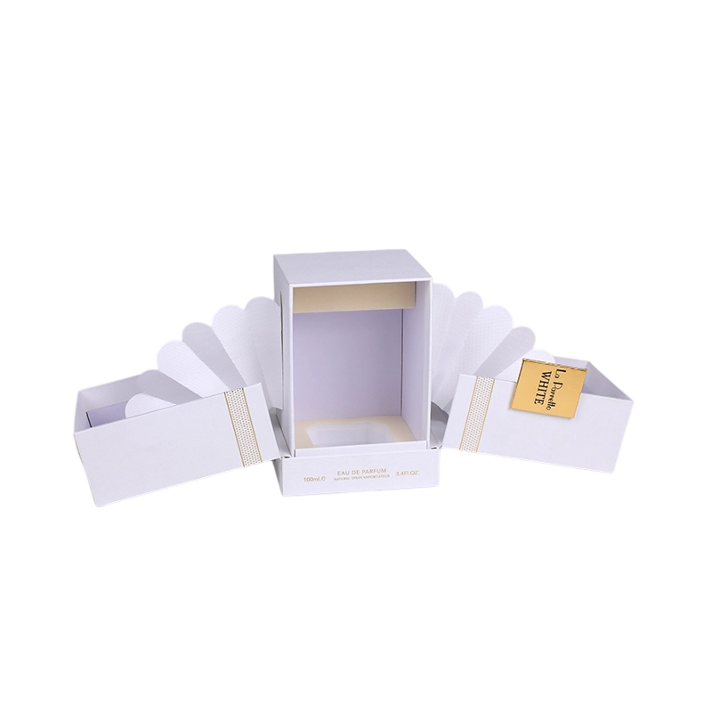 Gold Hot Stamping Neon Light Perfume Box