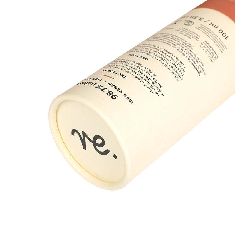 Delicate Shine Paper Can with CMYK Printing Tube Box