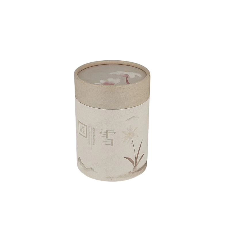 Versatile Paper Tube Box for Secure Enclosures, Custom Branding, and Sustainable Packaging Solutions HT004