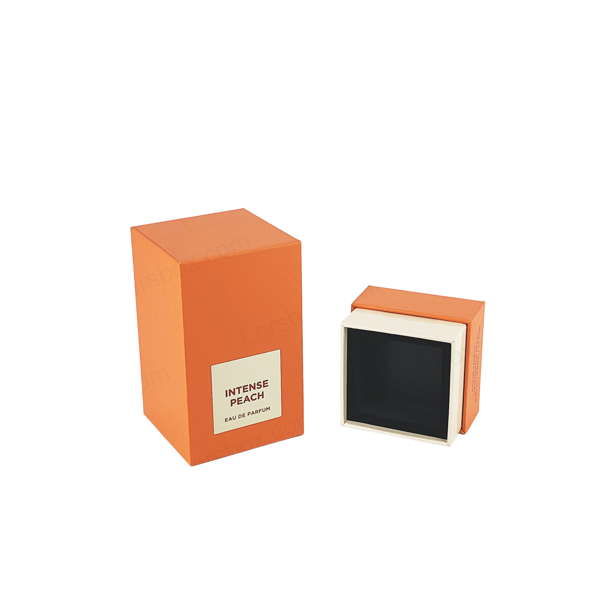 Handcrafted Perfume Box with Gold Foil Logo and EVA Tray for Fragrance Protection HP008