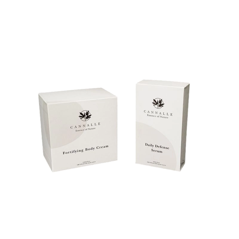 Gold Foil Logo Rigid Perfume Gift Box with EVA Foam Tray and Premium Finish HP017 Perfume Box