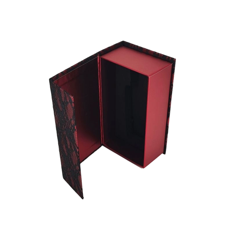 Handmade Gold Foil Perfume Box with EVA Tray and Sturdy Rigid Construction HP015