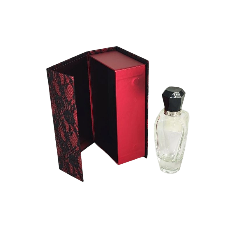 Handmade Gold Foil Perfume Box with EVA Tray and Sturdy Rigid Construction HP015