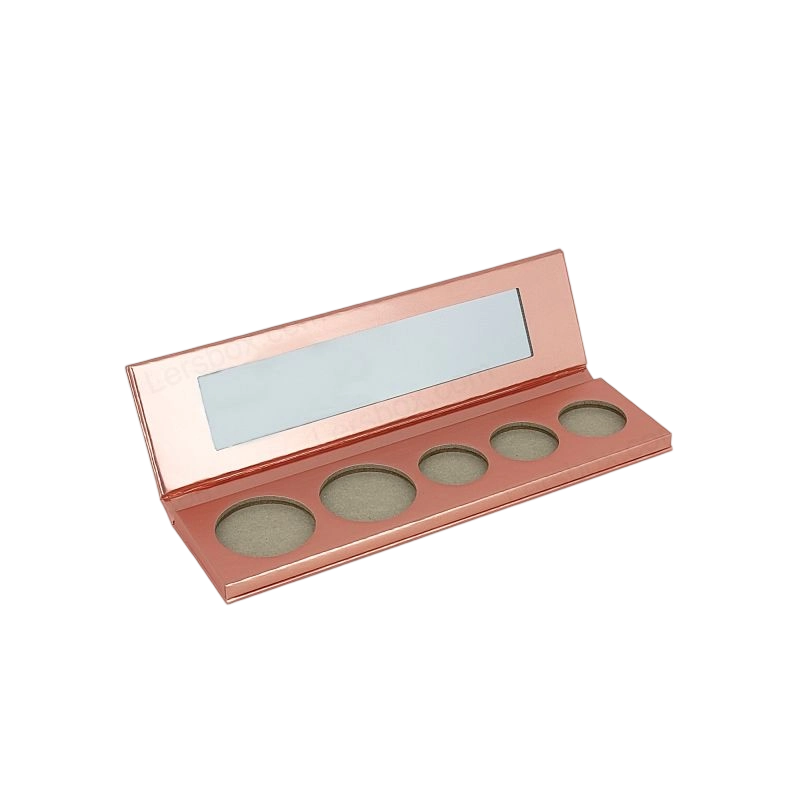 Customizable  Magnetic Eyeshadow Palette High Quality Eye Makeup with Dark Skin Tone PS Mirror Pigments Empty Beauty Pans Palette 004