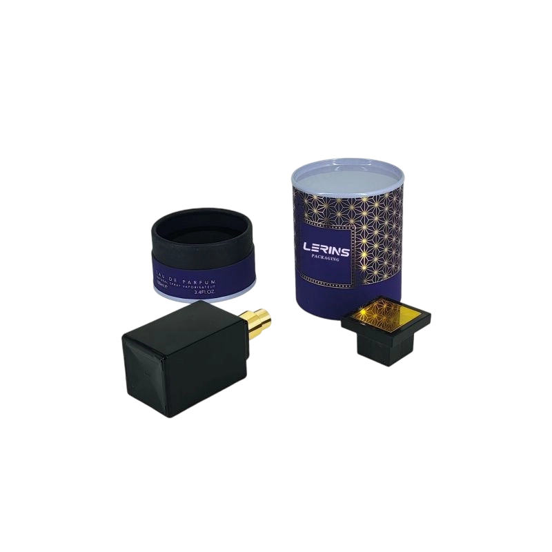 Elegant Paper Tube Boxes with Custom Prints for Stylish Packaging and Eco-Friendly Shipping Solutions HT012
