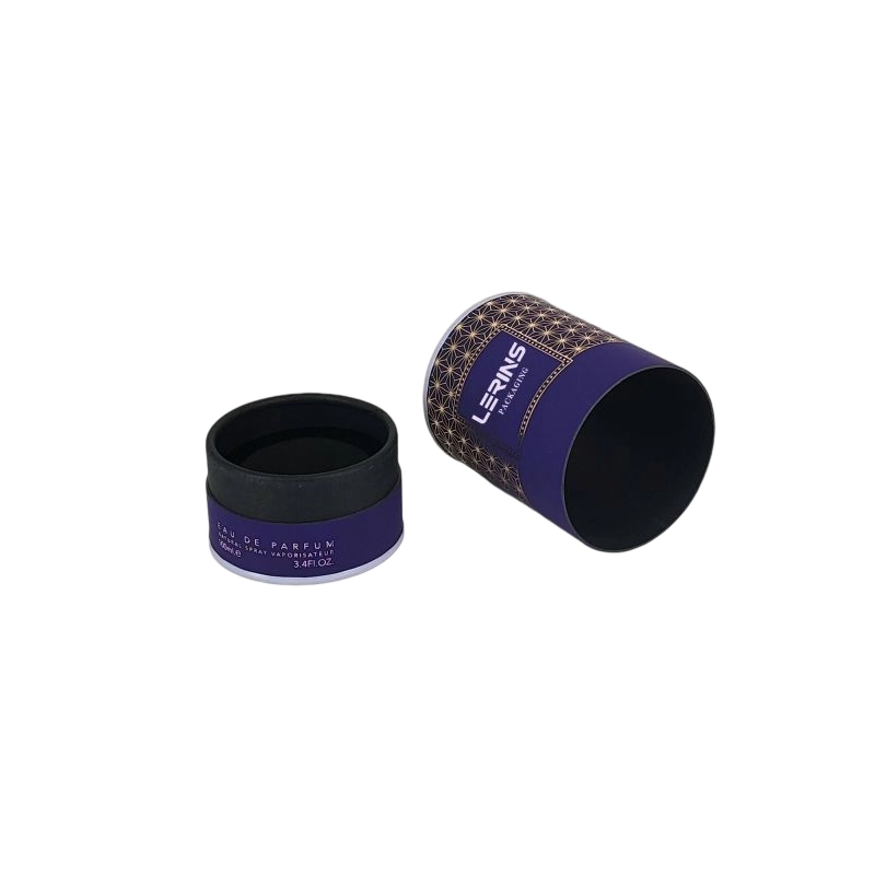 Elegant Paper Tube Boxes with Custom Prints for Stylish Packaging and Eco-Friendly Shipping Solutions HT012