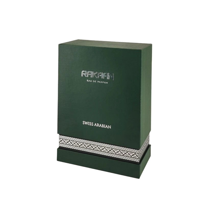 Exclusive Gold Foil Perfume Packaging with EVA Tray and Rigid Structure HP024