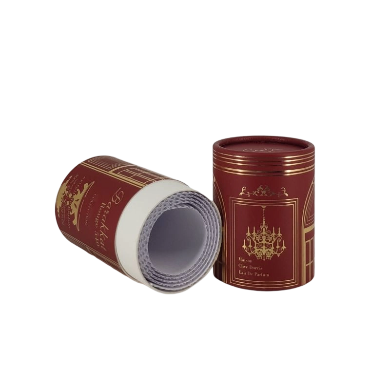 Affordable Custom Printed Paper Tube Boxes for Secure Packaging and Creative Presentation Options HT011