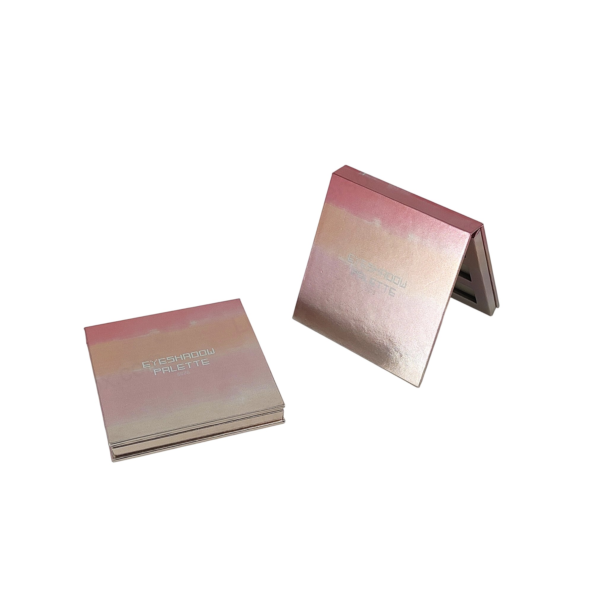 Custom Logo Cosmetics Pan Pink Contour Blush Pressed Powder Vegan Makeup Maquillaje Private Label Blush Palette Paper Palette003