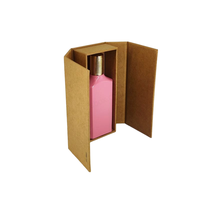 Embossed Gold Foil Perfume Gift Box with EVA Insert and Rigid Base HP026
