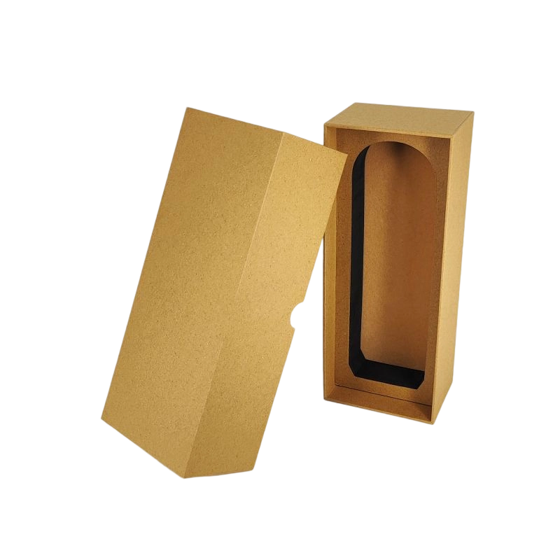 Embossed Gold Foil Perfume Gift Box with EVA Insert and Rigid Base HP026